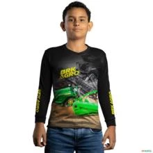 Camisa Agro BRK Trator Colheitadeira X9 com UV50+ -  Gênero: Infantil Tamanho: Infantil PP