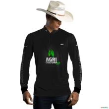Camisa Agro Brk Brasil Agricultura com Uv50 -  Gênero: Masculino Tamanho: G