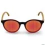 Óculos de Sol BRK Arredondado com Lente Polarizada Vermelha