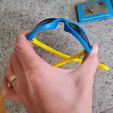 Óculos de Sol Infantil 1 a 4 anos Flexível BRK Polarizado com Uv - Azul