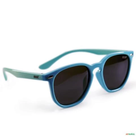 Óculos de Sol Infantil 1 a 4 anos Flexível BRK Polarizado com Uv - Azul Claro