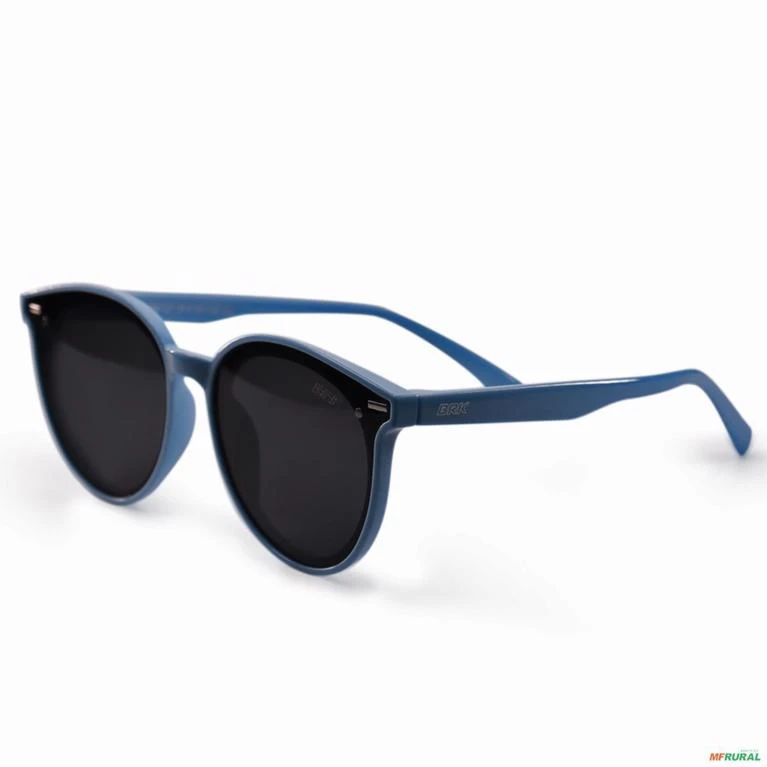 Óculos de Sol Infantil 5 a 10 anos Flexível BRK Polarizado com Uv -  Azul