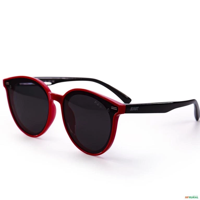 Óculos de Sol Infantil 5 a 10 anos Flexível BRK Polarizado com Uv -  Vermelho