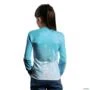 Camisa Agro Feminina BRK Nossa Senhora Azul Clara com UV50+ -  Gênero: Infantil Tamanho: Infantil PP