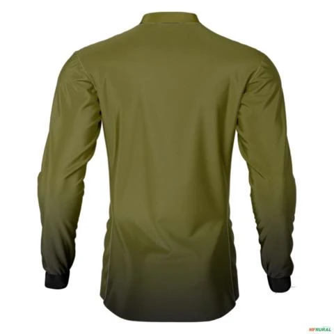 Kit 2 Camisas Básicas Verde e Azul Brk Agro com Proteção UV50+