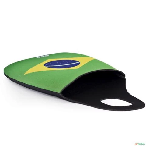 Sacola de Lixo Automotivo Bandeira do Brasil Neoprene