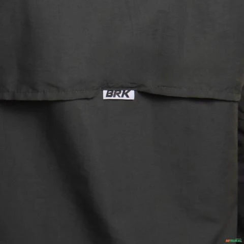 Camisa Work BRK com Proteção UV50+ - Chumbo -  Gênero: Masculino Tamanho: M