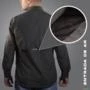 Camisa Work BRK com Proteção UV50+ - Chumbo -  Gênero: Masculino Tamanho: G