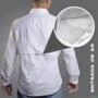 Camisa Work BRK com Proteção UV50+ - Branca -  Gênero: Masculino Tamanho: G