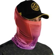 Bandana Black Mask Brk Degradê Roxo e Vermelho com UV50+