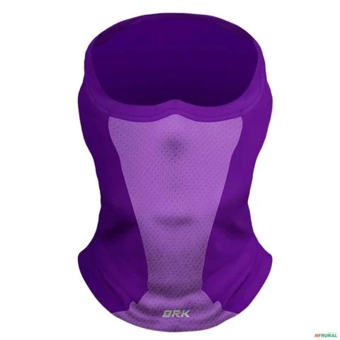 Bandana Black Mask Brk Roxo Liso Proteção UV50+