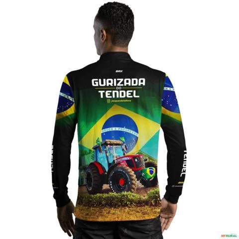 Camisa Agro BRK Jacques Delaflora com Proteção UV50+ -  Gênero: Masculino Tamanho: P