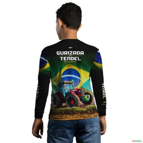 Camisa Agro BRK Jacques Delaflora com Proteção UV50+ -  Gênero: Infantil Tamanho: Infantil G