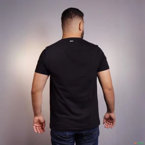 Camiseta Casual BRK Agro trator Preta em Algodão Egípcio -  Tamanho: M