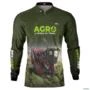 Camisa Agro BRK Plantação de Tabaco Força da Terra com UV50  - Tamanho: Masculino M