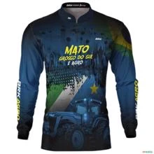 Camisa Agro BRK Agro é Mato Grosso do Sul com UV50  - Tamanho: Masculino XXG