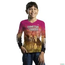 Camisa Agro Feminina BRK Comitiva do Chapéu com UV50+ -  Gênero: Infantil Tamanho: Infantil M