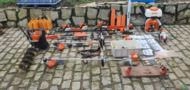 KIT FERRAMENTAS STIHL PARA FAZENDA SITIO CHACARA MOTOSERRA , ROÇADEIRA , PODADOR GALHOS , ETC Imagem KIT FERRAMENTAS STIHL PARA FAZENDA SITIO CHACARA MOTOSERRA , ROÇADEIRA , PODADOR GALHOS , ETC