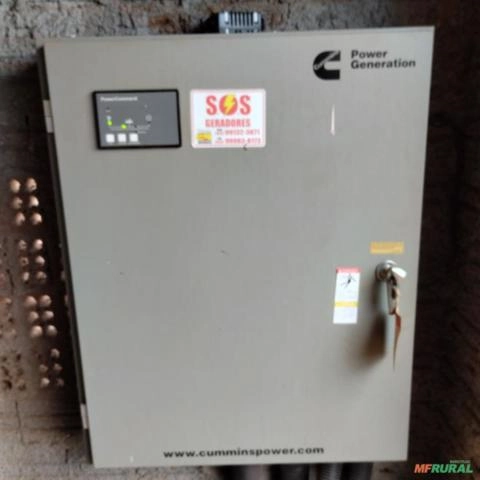 Gerador Cummins 65kw turbo diesel revisado Imagem Gerador Cummins 65kw turbo diesel revisado