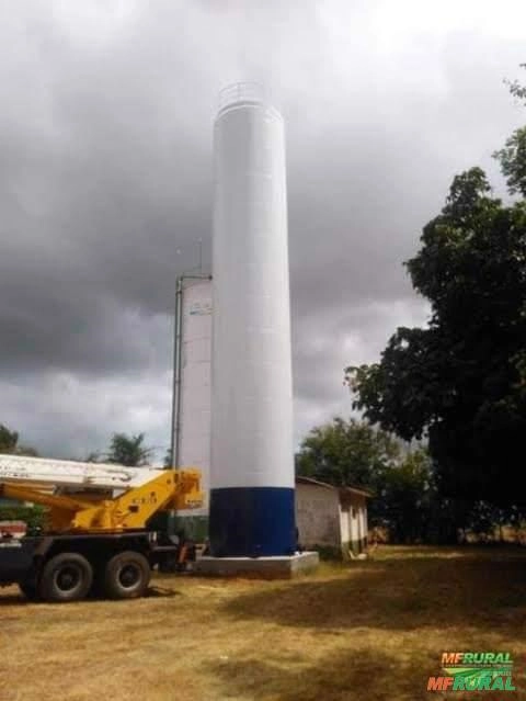 Caixa da agua taca tubular Maracanã Imagem Caixa da agua taca tubular Maracanã