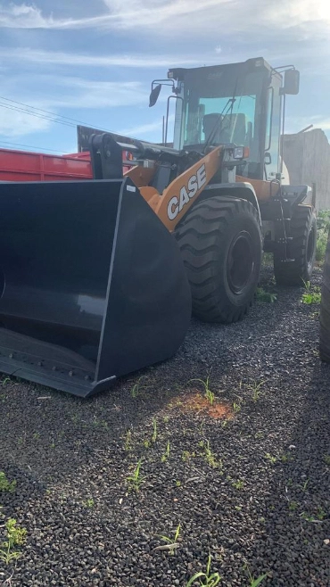Pá carregadeira Case Imagem Pá carregadeira Case