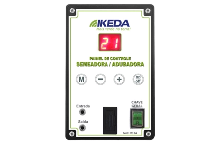 Imagem Semeadora Adubadora para Tratores 60 Litros IKEDA Imagem Semeadora Adubadora para Tratores 60 Litros IKEDA