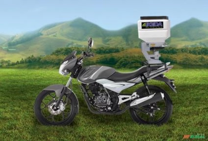 Semeadora Adubadora para Moto 40 Litros IKEDA Imagem Semeadora Adubadora para Moto 40 Litros IKEDA