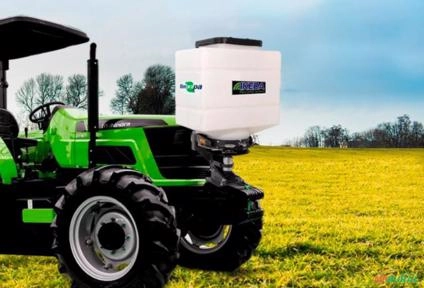 Semeadora Adubadora para Tratores 100 Litros IKEDA Imagem Semeadora Adubadora para Tratores 100 Litros IKEDA