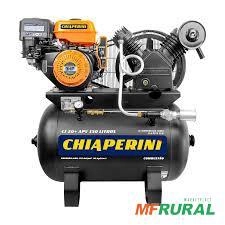 COMPRESSOR 20 PES 175LBS/150LTS MOTOR 9HP GASOLINA CHIAPERINI Imagem COMPRESSOR 20 PES 175LBS/150LTS MOTOR 9HP GASOLINA CHIAPERINI