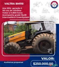 Trator Valtra/Valmet BM 110 4x4 ano 14