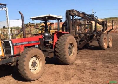 Trator Massey Ferguson 297 4x4 ano 00