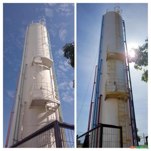 Imagem Manutenção em reservatórios metálicos Imagem Manutenção em reservatórios metálicos