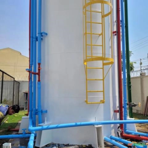 Imagem Manutenção em reservatórios metálicos Imagem Manutenção em reservatórios metálicos