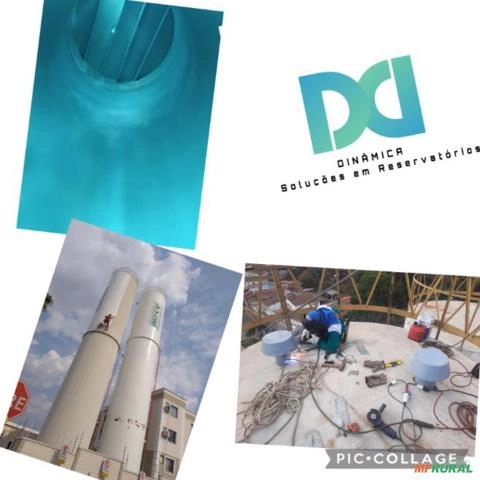 Imagem Manutenção em reservatórios metálicos Imagem Manutenção em reservatórios metálicos
