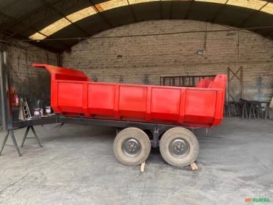 Imagem Carreta basculante agropecuária Imagem Carreta basculante agropecuária