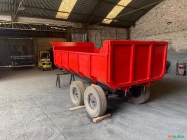 Imagem Carreta basculante agropecuária Imagem Carreta basculante agropecuária