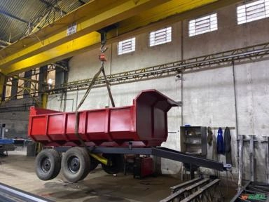 Imagem Carreta basculante agropecuária Imagem Carreta basculante agropecuária