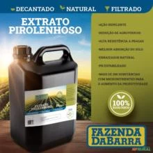Extrato Pirolenhoso - Decantado, filtrado e pH estabilizado