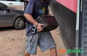 Imagem Trava Antifurto Bateria Imagem Trava Antifurto Bateria