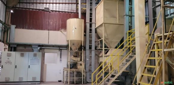 Imagem Fabrica completa para produção de rações de peixe Imagem Fabrica completa para produção de rações de peixe