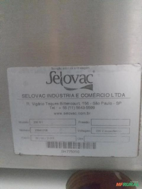 Seladora industrial à vácuo 200S Imagem Seladora industrial à vácuo 200S