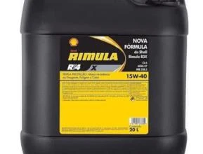 Óleo lubrificante SHELL RIMULA RT4X 15W-40