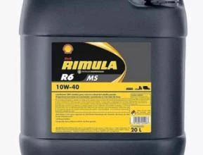 Óleo sintético lubrificante SHELL RIMULA R6 MS 10W-40 - Caminhões/ônibus