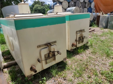 Imagem Caixa para transporte de peixe vivo Imagem Caixa para transporte de peixe vivo