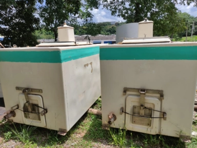 Imagem Caixa para transporte de peixe vivo Imagem Caixa para transporte de peixe vivo