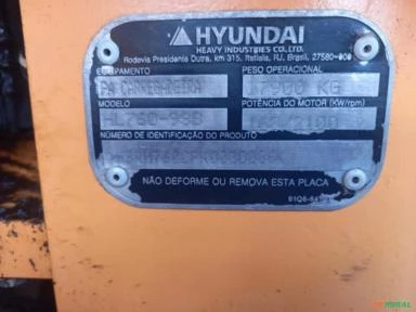 Pa carregadeira Hyundai HL 760-9S