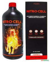 Nitro Cell 1L - Explosão Muscular Revigorante Resistência Cavalos, Equinos, Potros