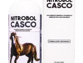 Nitro-bol Casco kerabol 1L Suplemento P/ Cavalos E Potros (Frete Grátis)