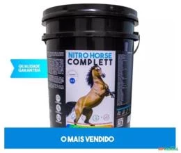 10kg PROMOCIONAL Ganho Massa Nitro Complet Potros Cavalos Horse  (FRETE GRÁTIS)