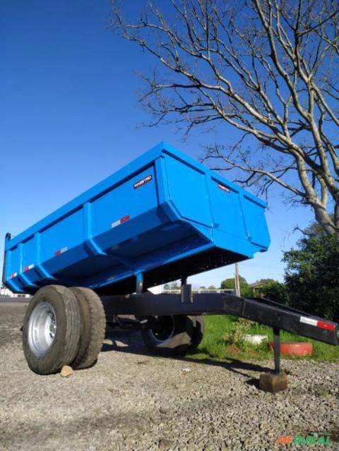 Reboque Agrícola Basculante Caçamba 5m³ Imagem Reboque Agrícola Basculante Caçamba 5m³